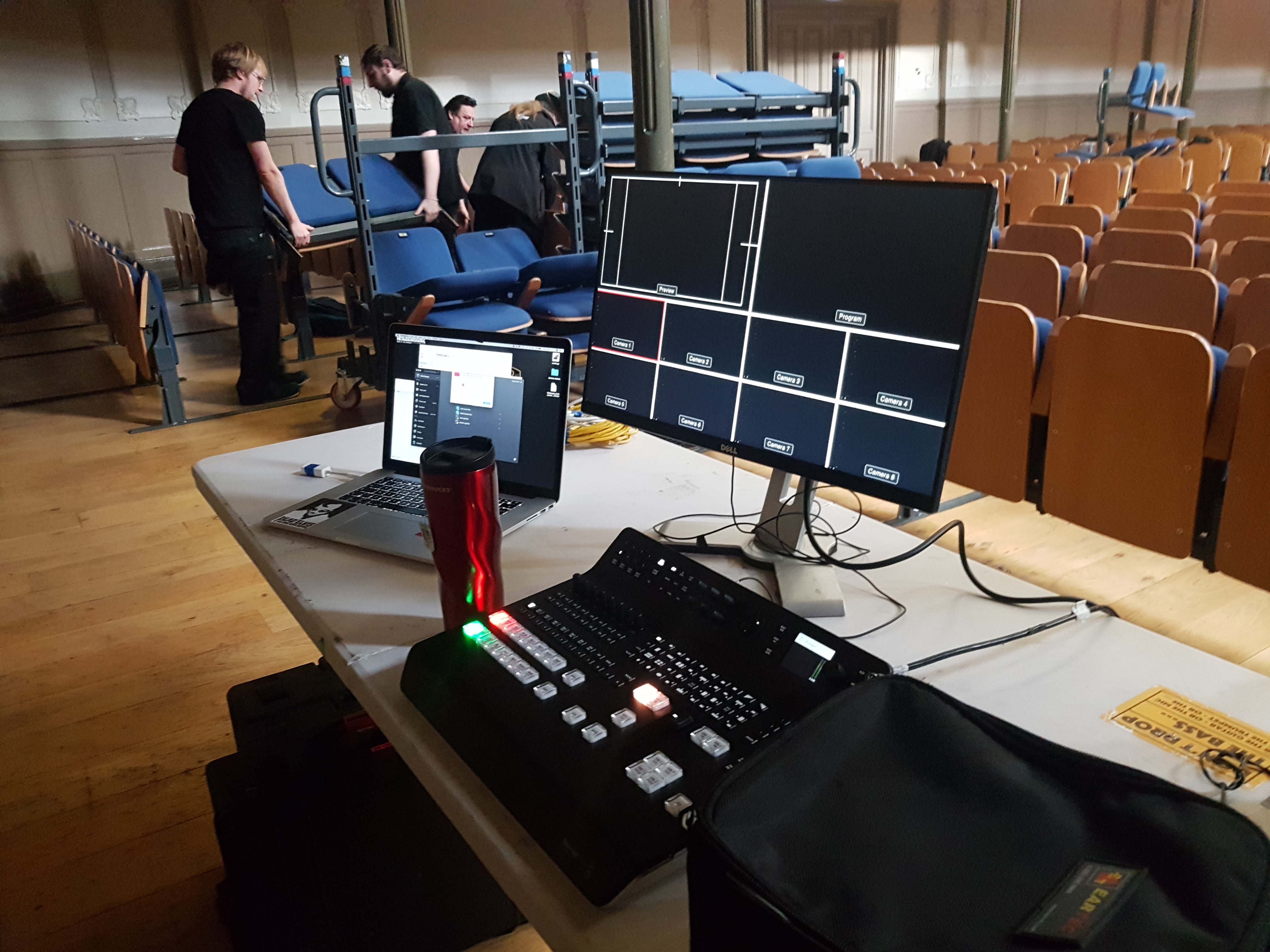 Ulster Hall Belfast Live Stream Setup