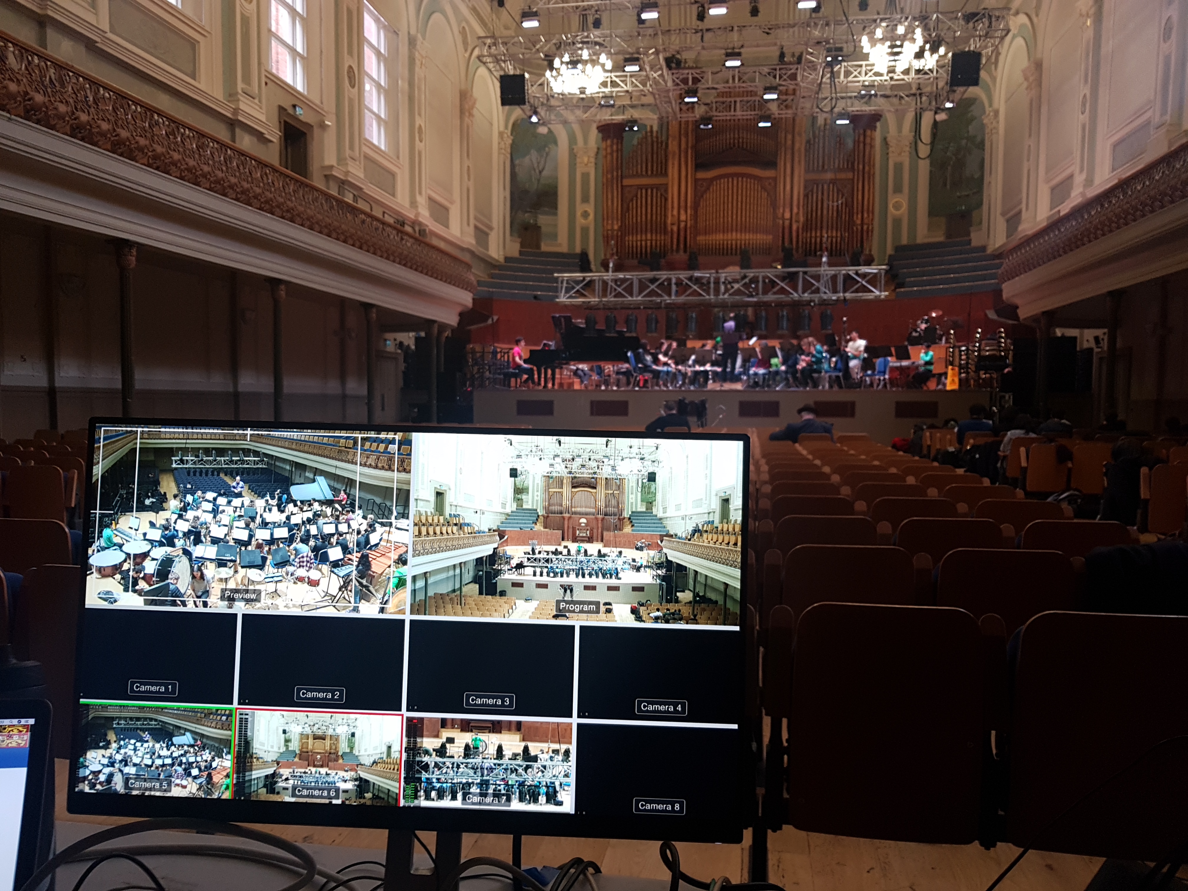 Live Stream from Ulster Hall Belfast, The Wind Ensemble of Scarsdale High School New York